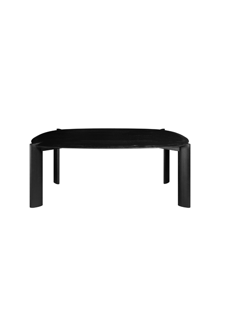 Table à manger Nosh, noire