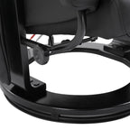10 Point Vibration Massage Lounge Chair PU Leather Swivel Recliner Chair with Adjustable Backrest, Footrest and Remote
