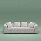 100.8 Teddy Velvet Sofa CouchModern Loveseat/Sofa/Couch with Armrest