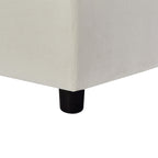 102.4'' L-Shaped Polyester Sectional Sofa with Reversible Footstool and Durable Legs