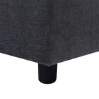 102.4'' L-Shaped Polyester Sectional Sofa with Reversible Footstool and Durable Legs