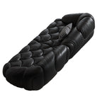 104.3 Leather Upholstered Sofa - 104.3 x 45.3