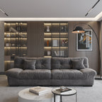 105'' Minimalism Cloud Sofa Loveseat with Two Pillow