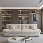 105'' Minimalism Cloud Sofa Loveseat with Two Pillow