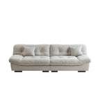 105'' Minimalism Cloud Sofa Loveseat with Two Pillow
