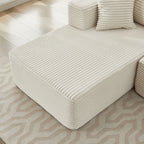 106 Cloud Sectional Couch Double Chaise Lounges,Deep Seat Modern Modular Sofa For Living Room,No Assembly Required