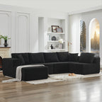 106 Cloud Sectional Couch L-Shape With Left Facing Chaise,Deep Seat Modern Modular Sofa For Living Room,No Assembly Required
