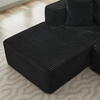 106 Cloud Sectional Couch L-Shape With Left Facing Chaise,Deep Seat Modern Modular Sofa For Living Room,No Assembly Required