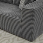 106 Cloud Sectional Couch L-Shape With Left Facing Chaise,Deep Seat Modern Modular Sofa For Living Room,No Assembly Required