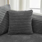 106 Cloud Sectional Couch L-Shape With Right Facing Chaise,Deep Seat Modern Modular Sofa For Living Room,No Assembly Required