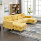 110inch L-Shape Convertible Sectional Sofa Couch