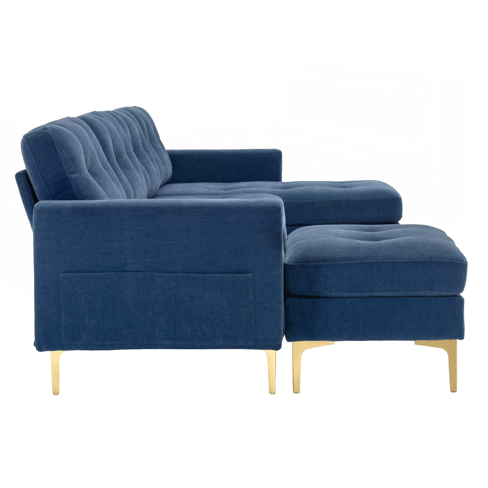 110inch L-Shape Convertible Sectional Sofa Couch