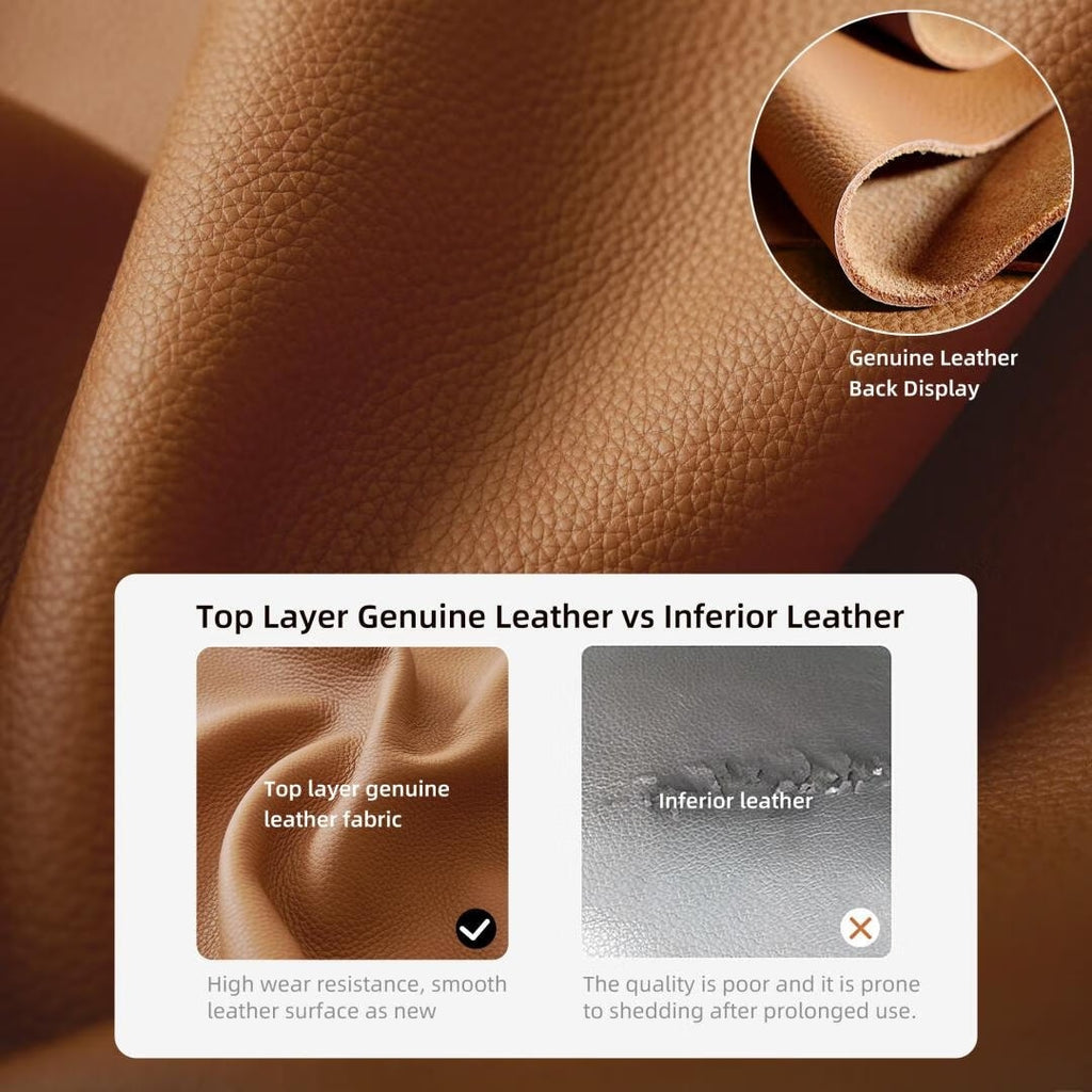 112.5'' Vegan Leather Power Reclining Sofa with USB Charging Port