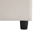 119.5 Large Polyester 3-seater Sofa with 2 Storage Units and Rubber Wood Legs for Living Room