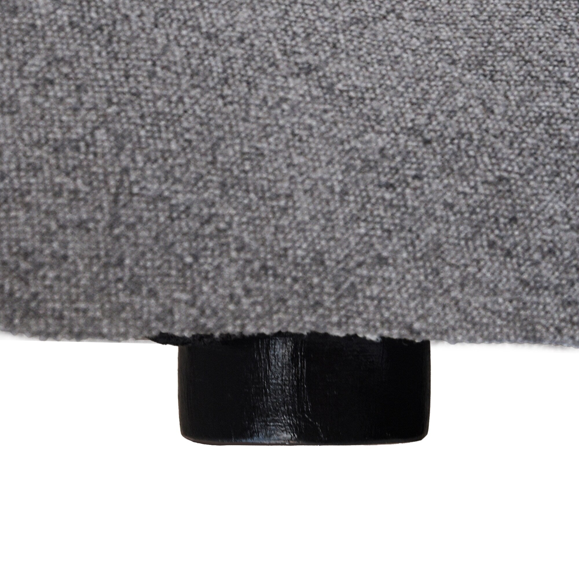 120 L-shaped Modern Sectional Sofa Linen Modular Sofa Couch with Storage Ottoman