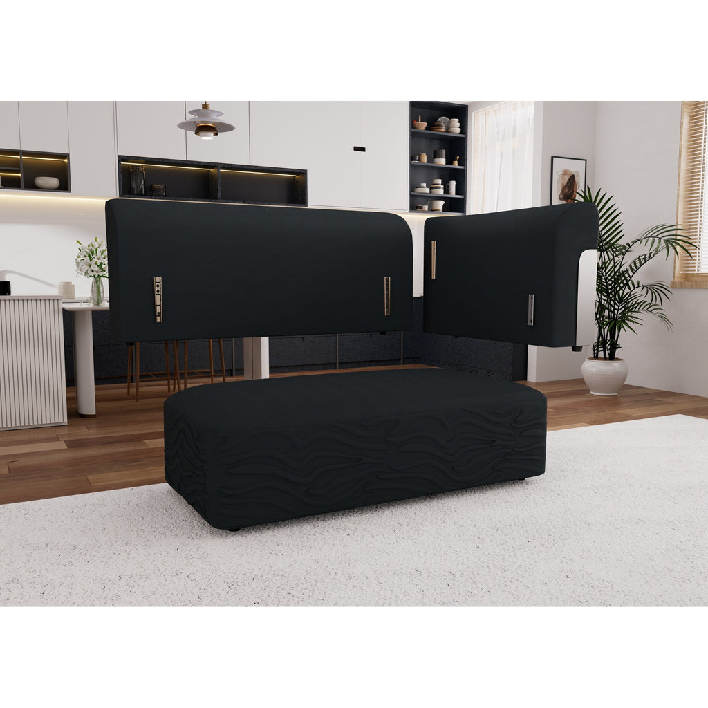 127.4Fabric 4-Seater Sofa with Deep Seat Sofa Comfy Cloud Couch with Pillows