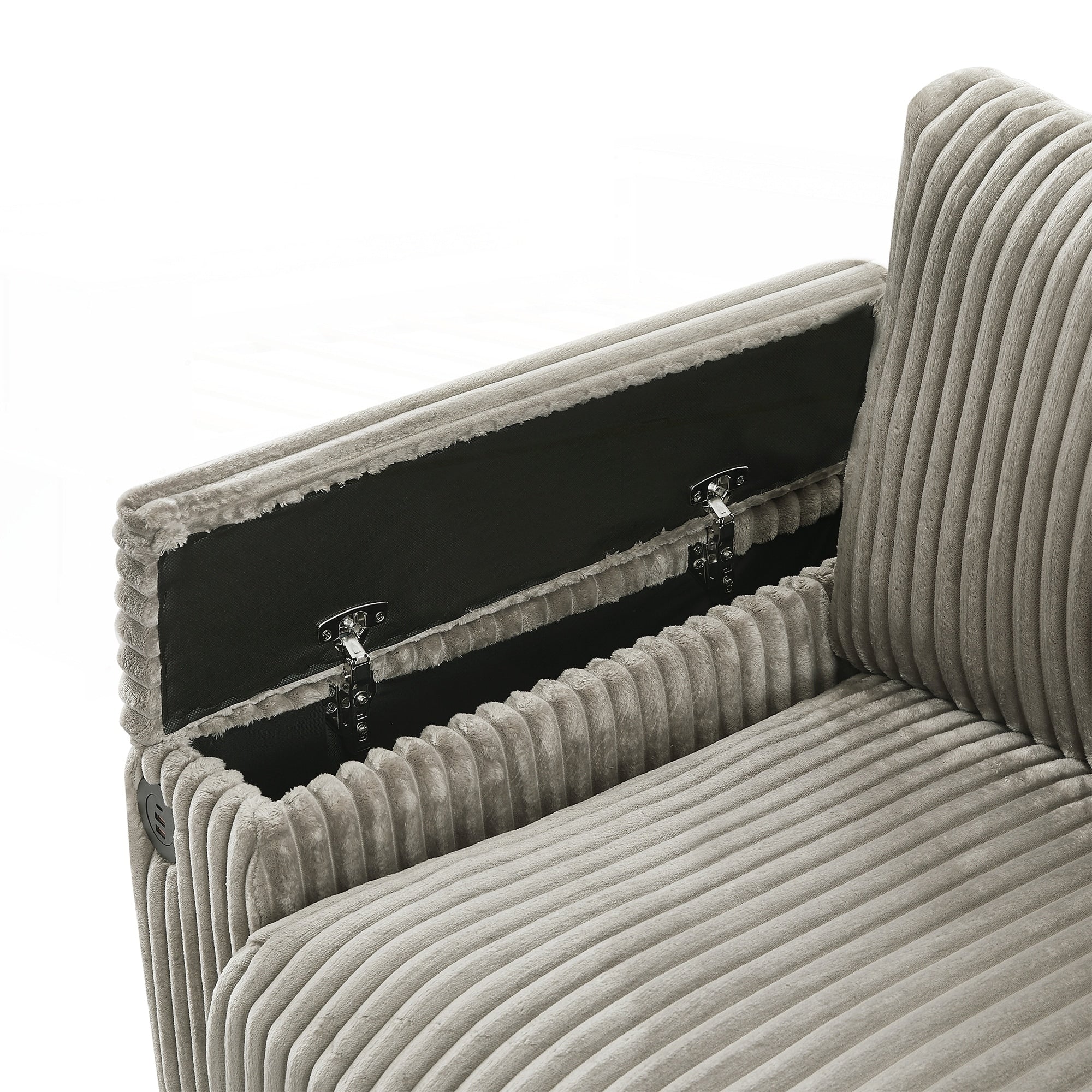 133inch 4-seater Corduroy Sofa Couch