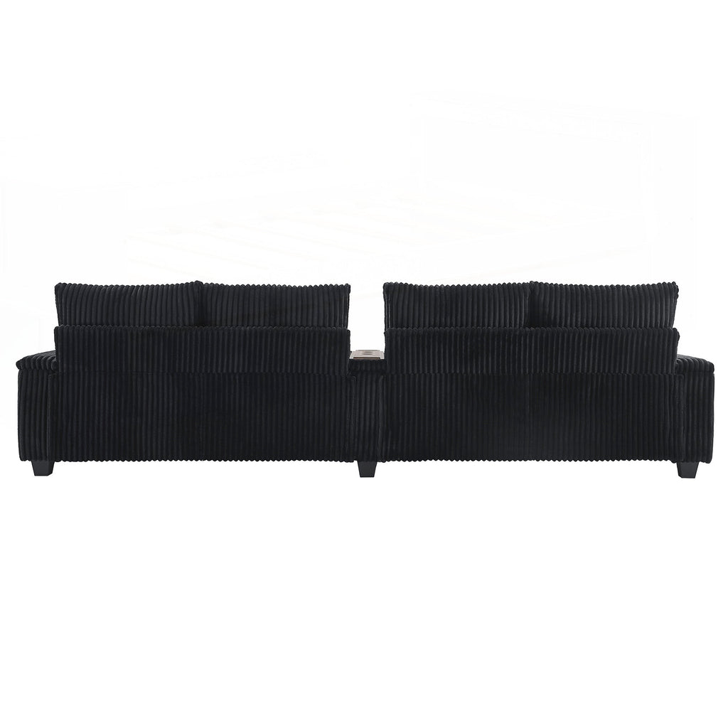 133inch 4-seater Corduroy Sofa Couch