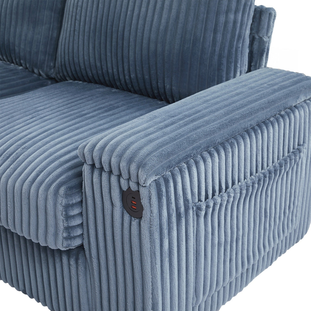 133inch 4-seater Corduroy Sofa Couch