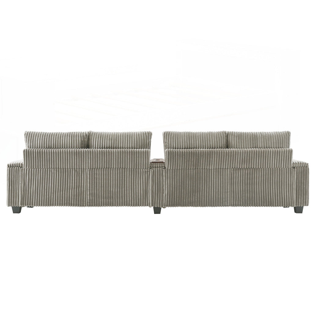 133inch 4-seater Corduroy Sofa Couch