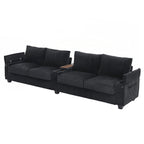 133inch 4-seater Corduroy Sofa Couch