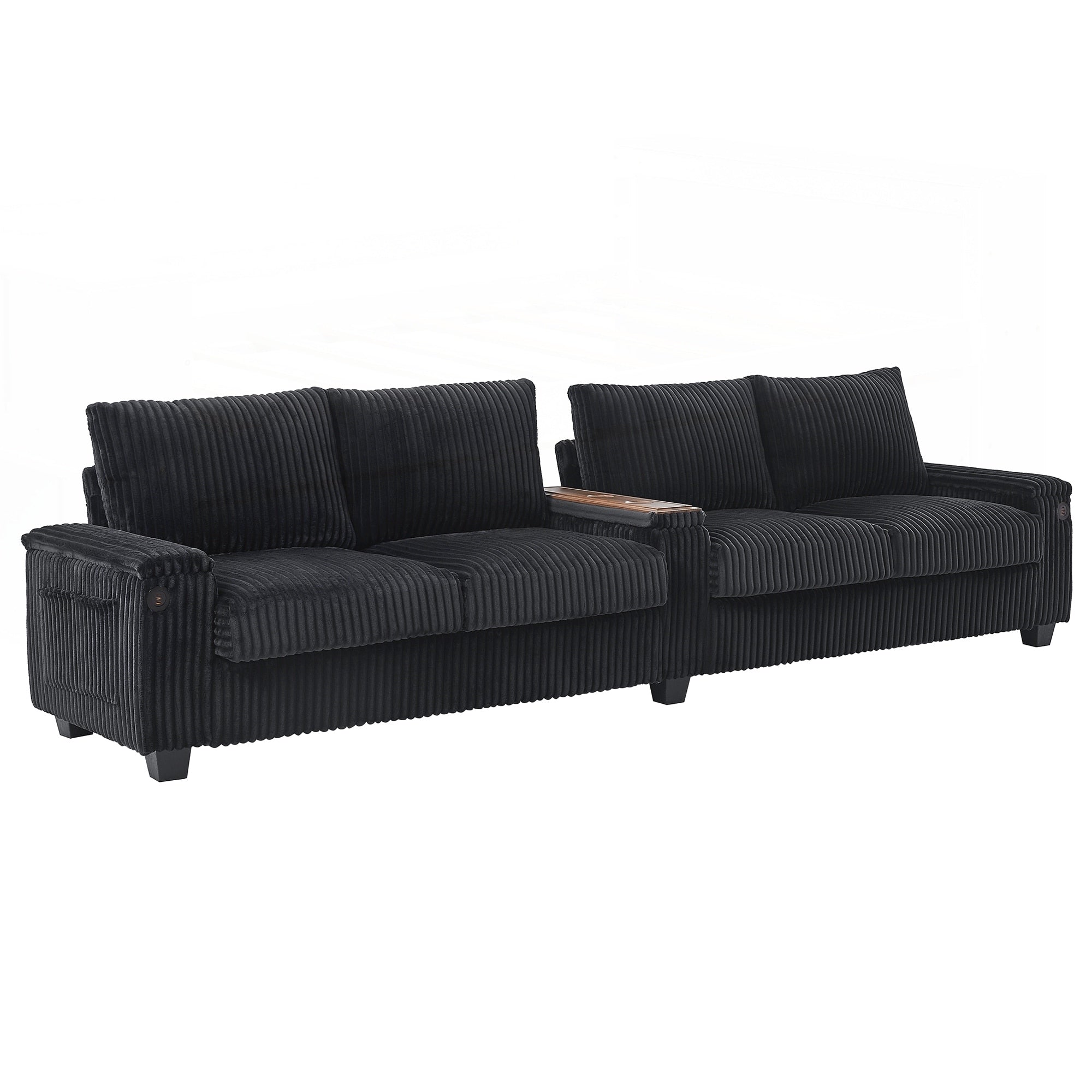 133inch 4-seater Corduroy Sofa Couch