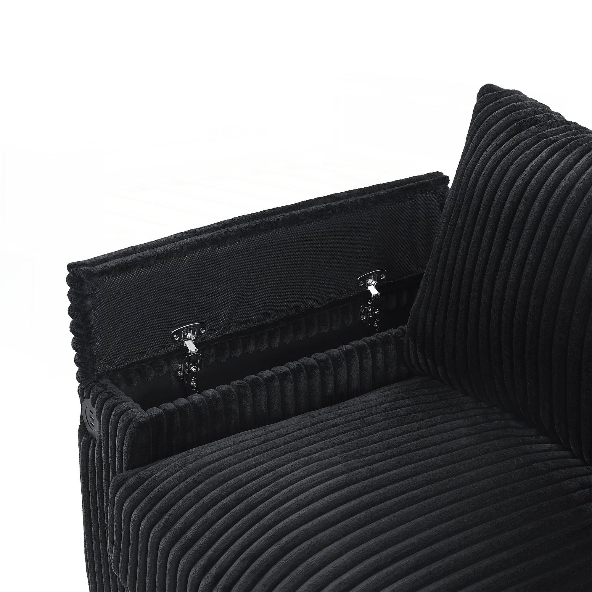 133inch 4-seater Corduroy Sofa Couch