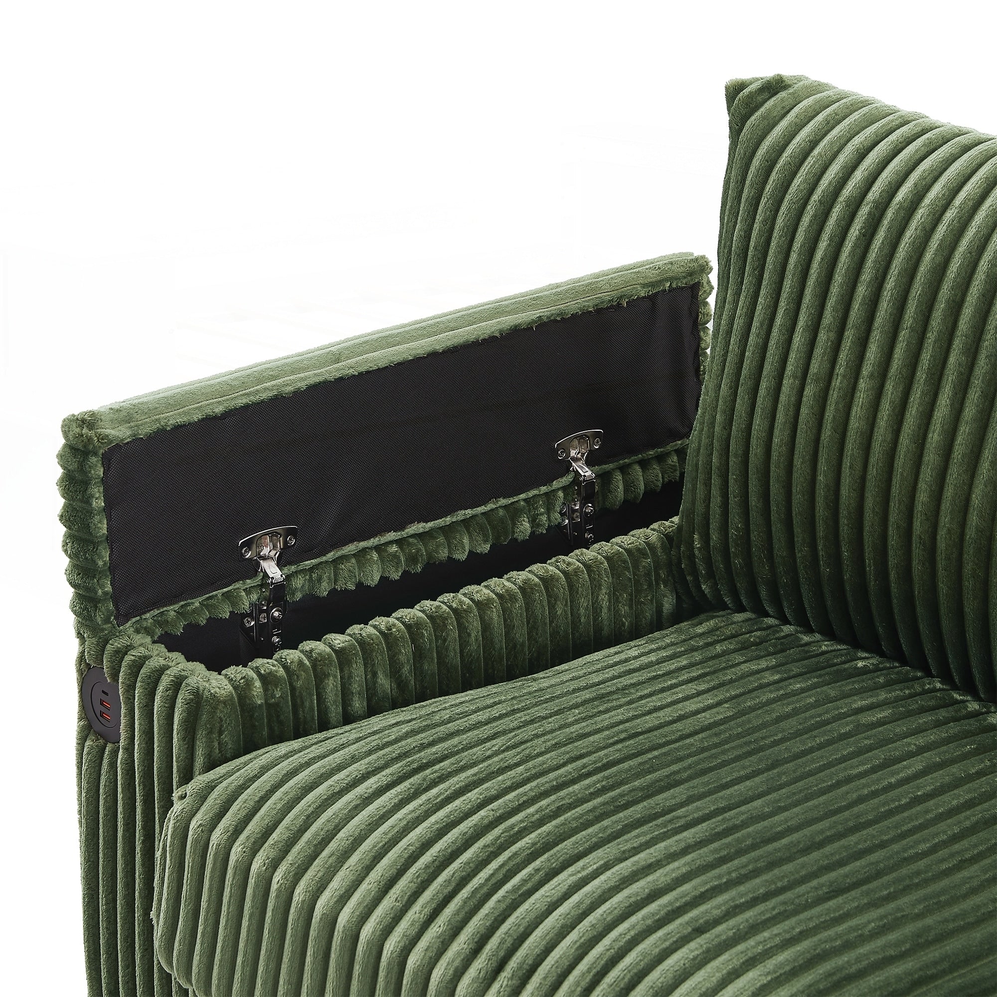 133inch 4-seater Corduroy Sofa Couch