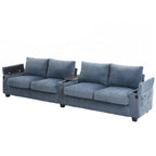 133inch 4-seater Corduroy Sofa Couch
