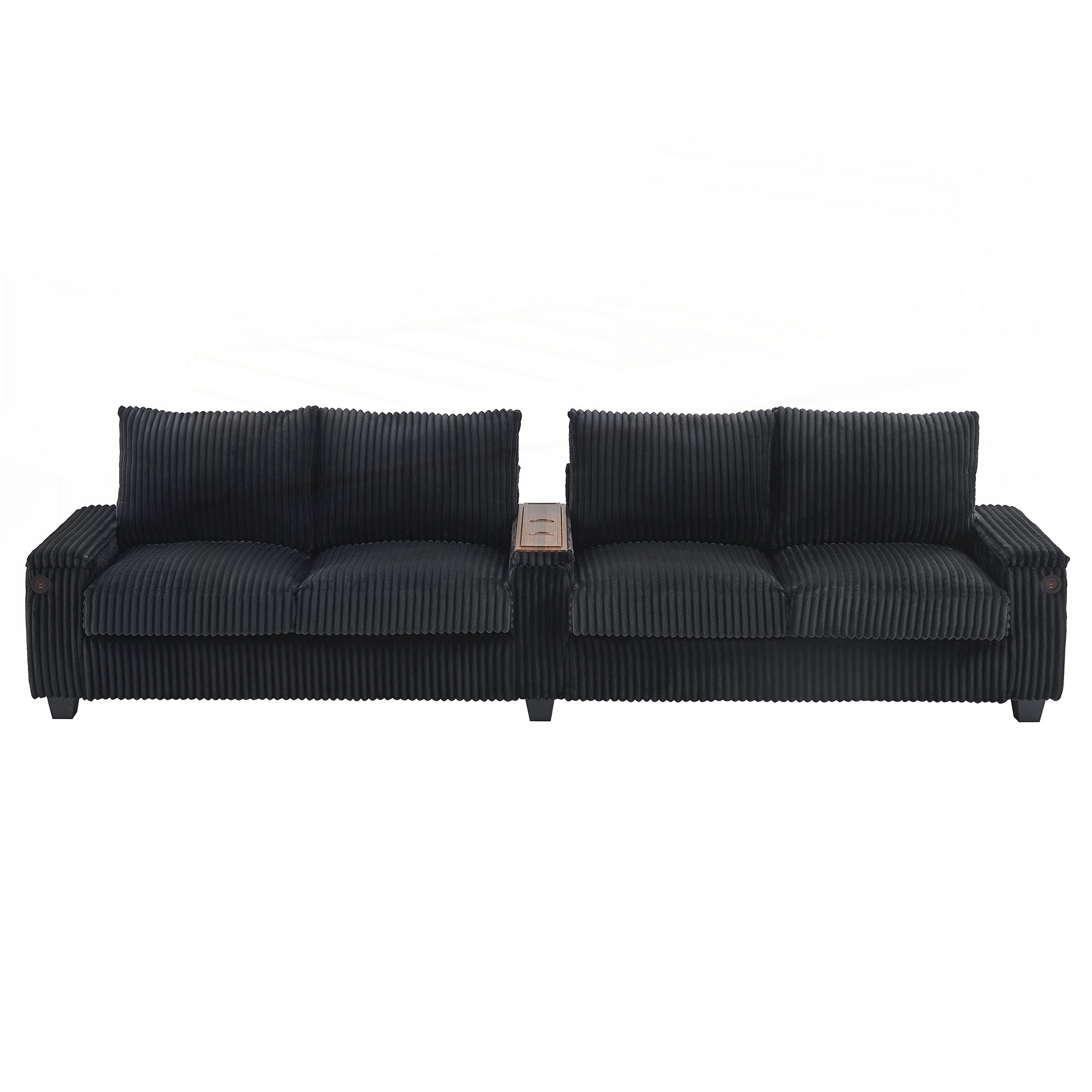 133inch 4-seater Corduroy Sofa Couch