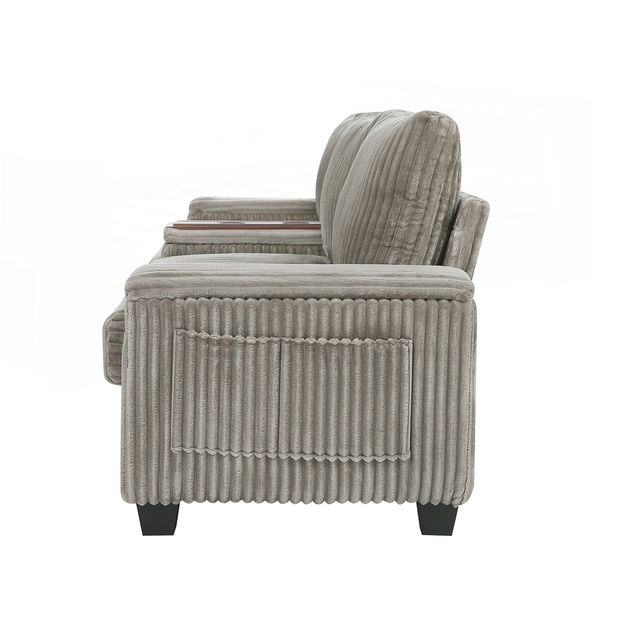 133inch 4-seater Corduroy Sofa Couch