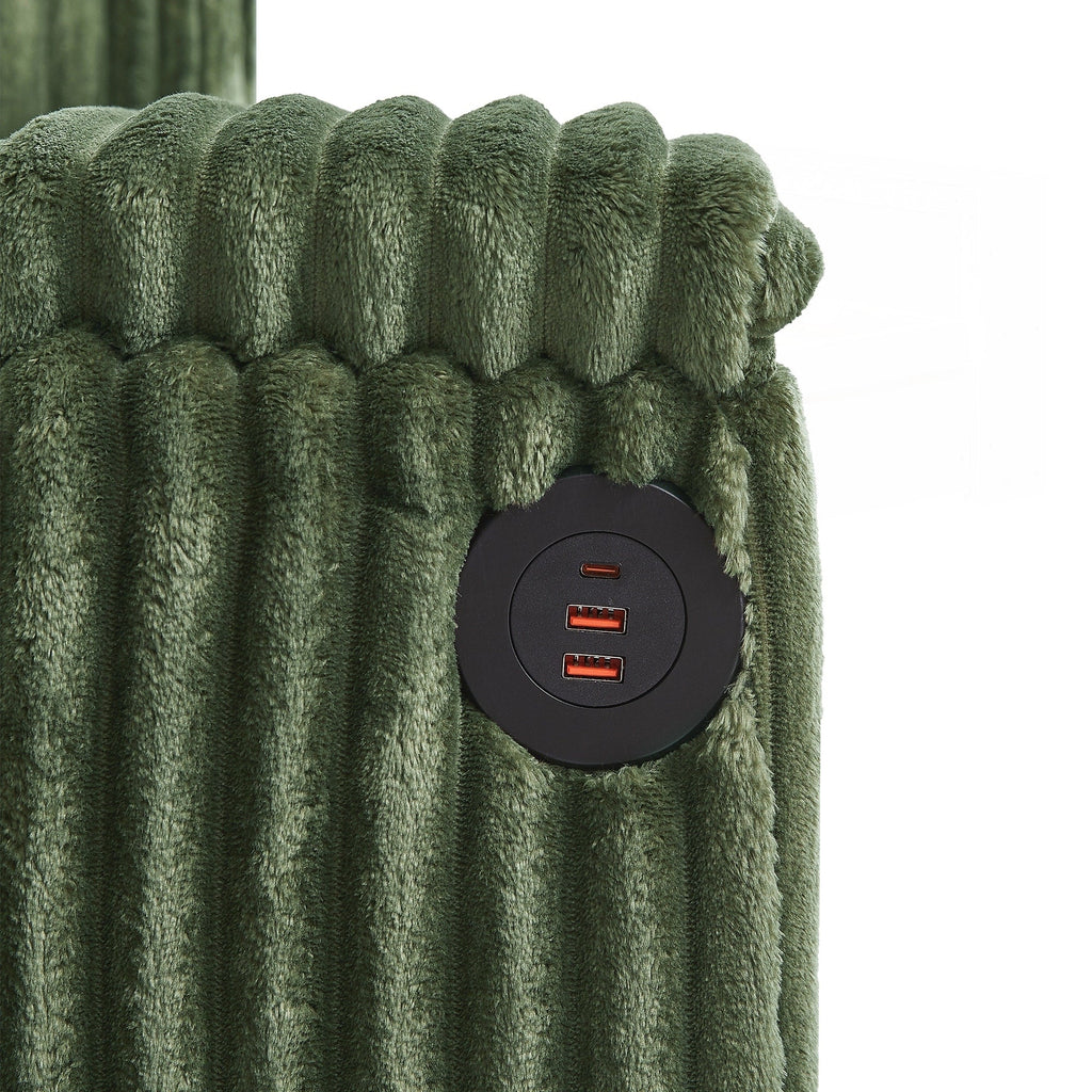 133inch 4-seater Corduroy Sofa Couch