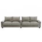 133inch 4-seater Corduroy Sofa Couch