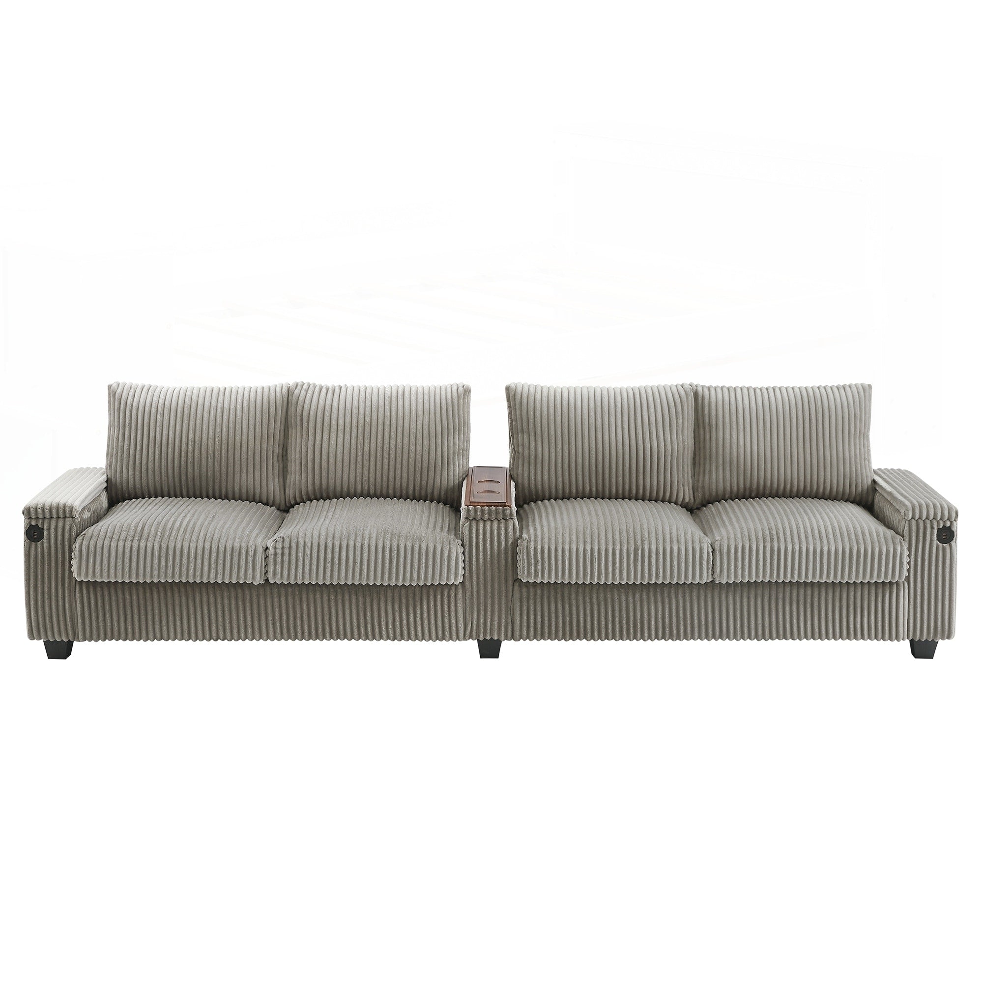 133inch 4-seater Corduroy Sofa Couch