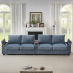 133inch 4-seater Corduroy Sofa Couch