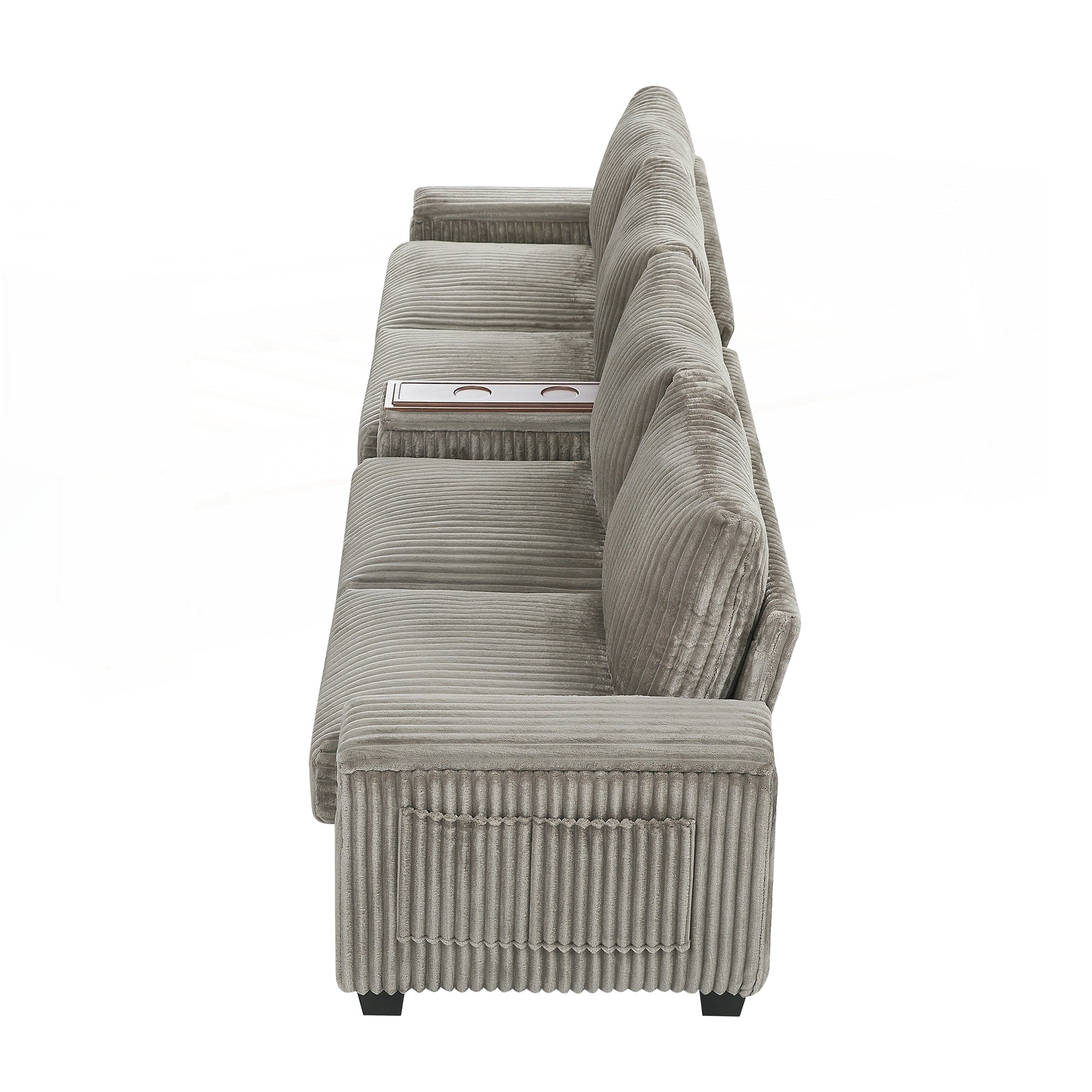 133inch 4-seater Corduroy Sofa Couch