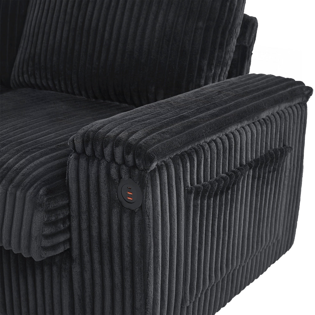 133inch 4-seater Corduroy Sofa Couch