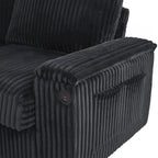 133inch 4-seater Corduroy Sofa Couch