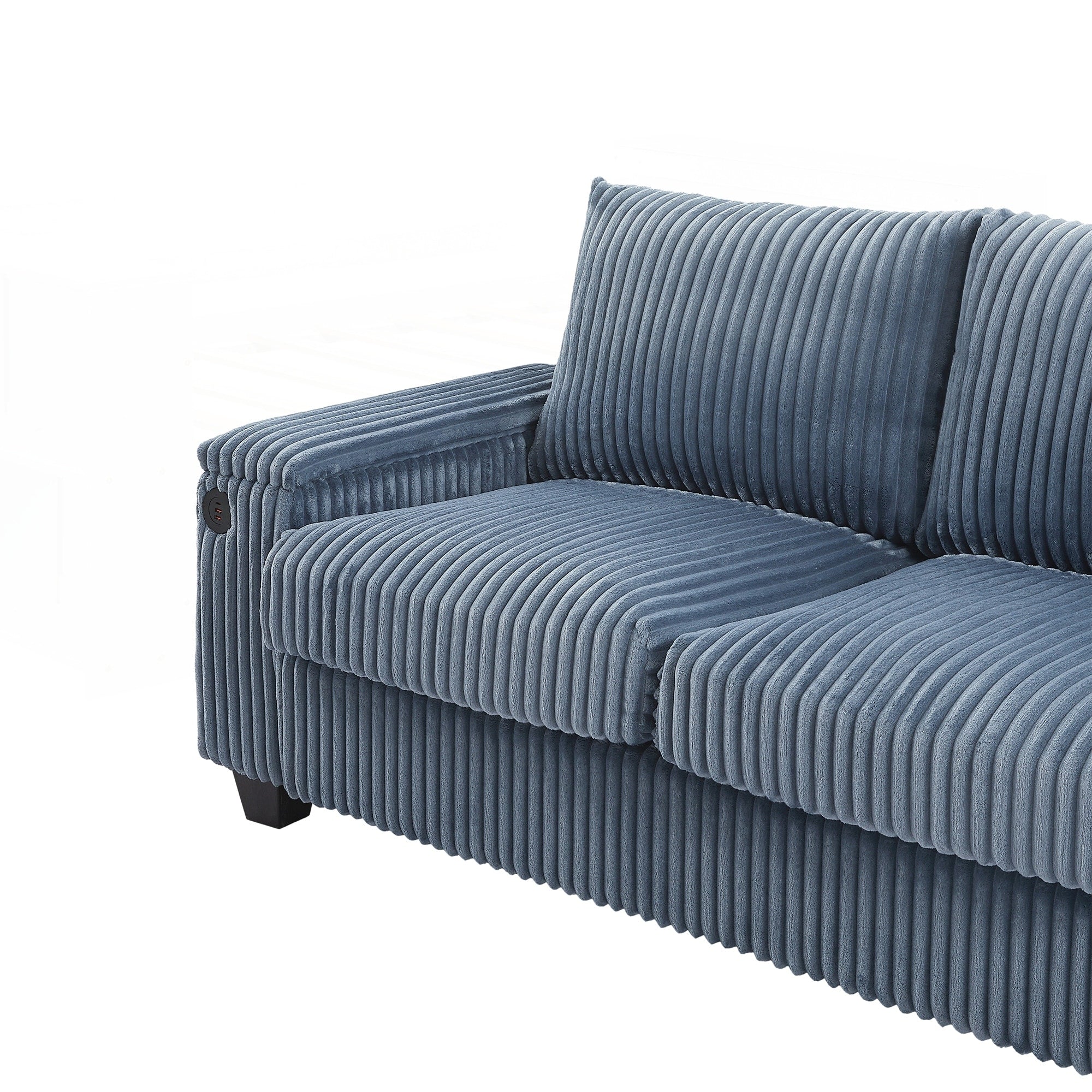 133inch 4-seater Corduroy Sofa Couch