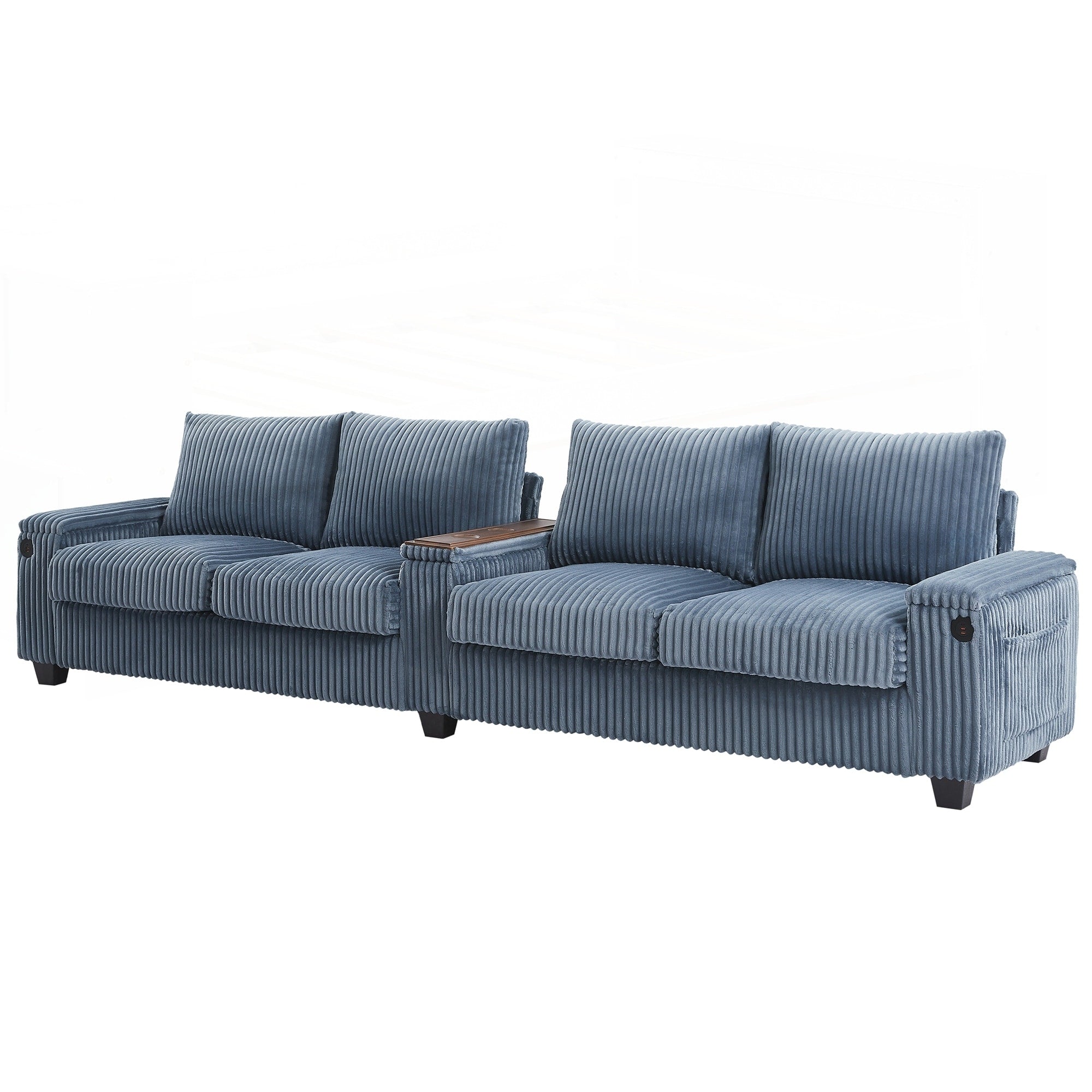 133inch 4-seater Corduroy Sofa Couch