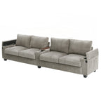 133inch 4-seater Corduroy Sofa Couch