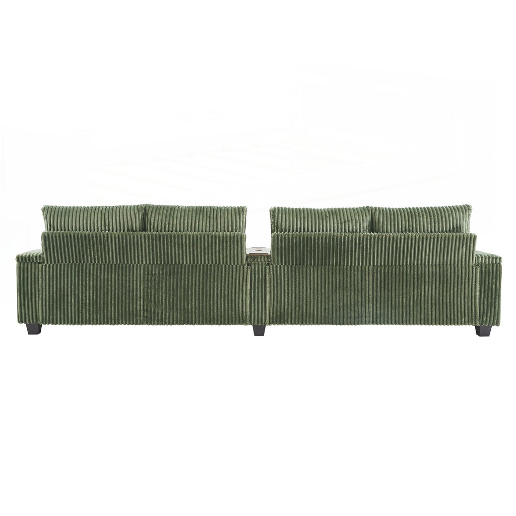 133inch 4-seater Corduroy Sofa Couch