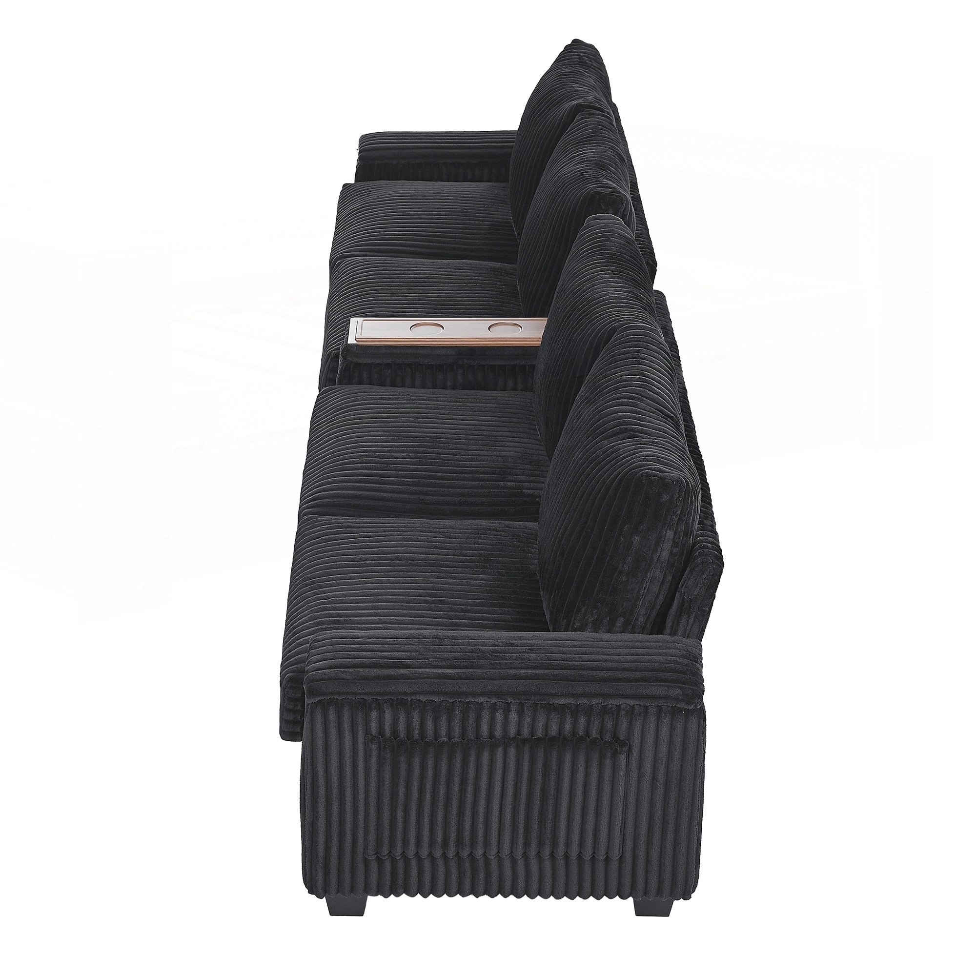 133inch 4-seater Corduroy Sofa Couch