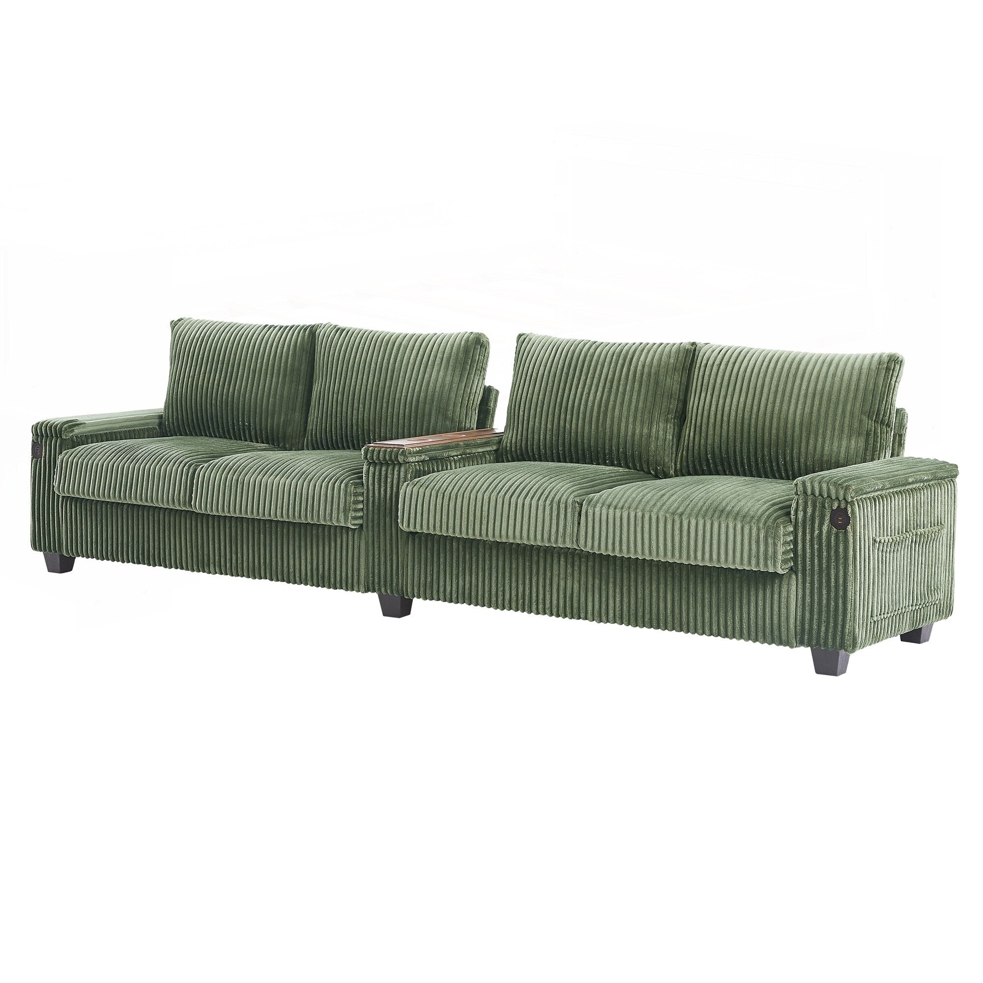 133inch 4-seater Corduroy Sofa Couch