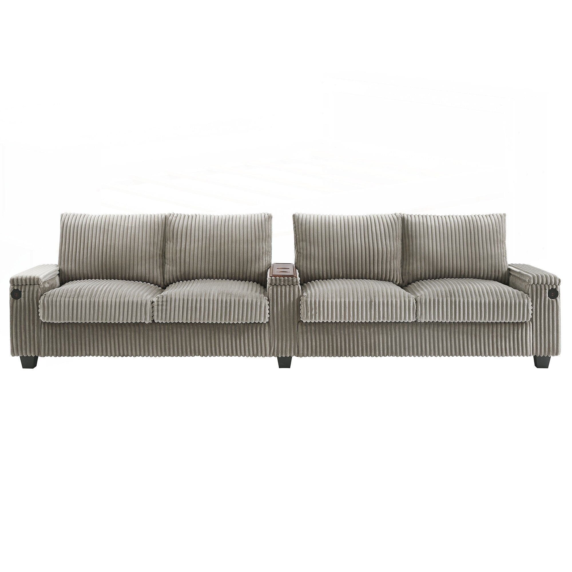 133inch 4-seater Corduroy Sofa Couch