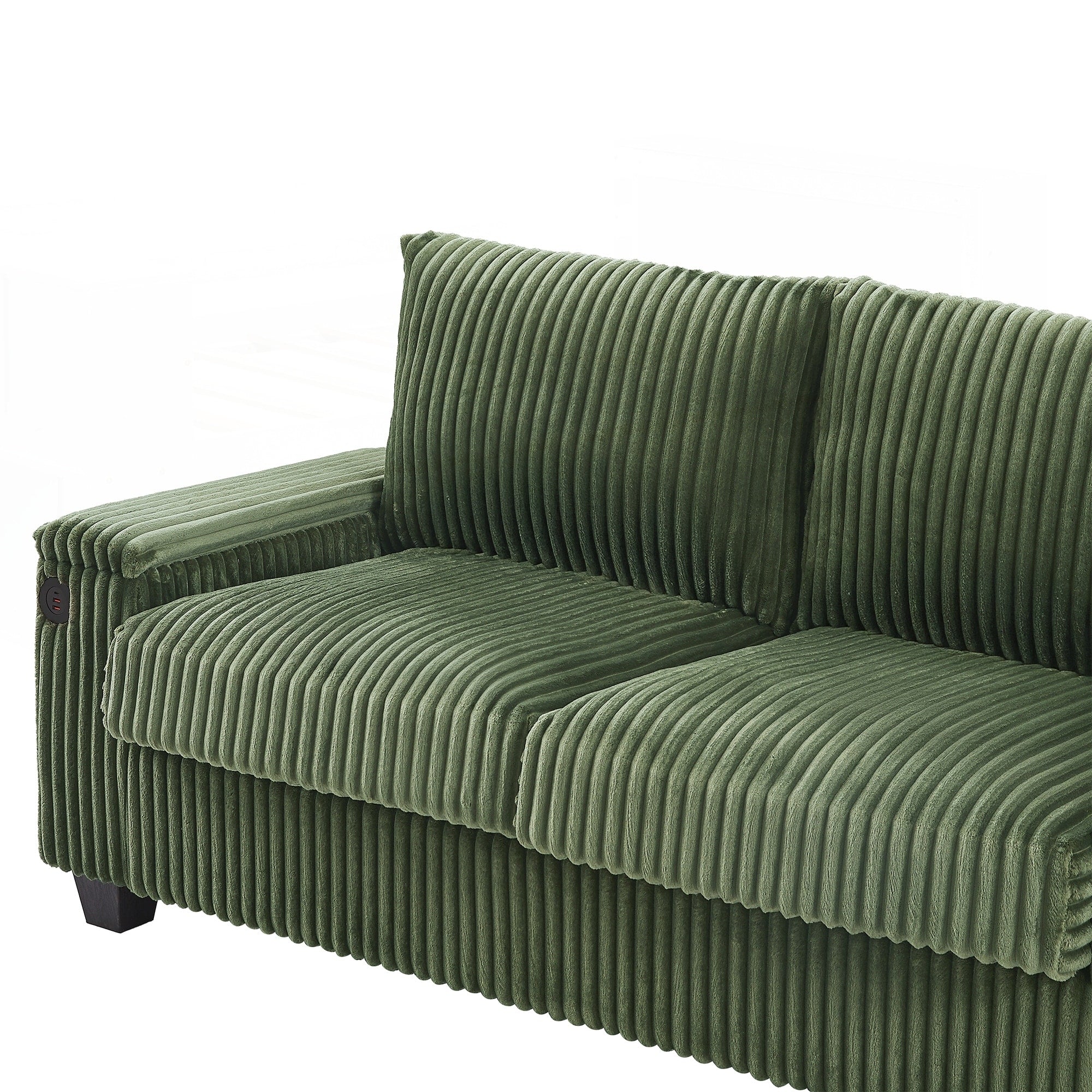 133inch 4-seater Corduroy Sofa Couch