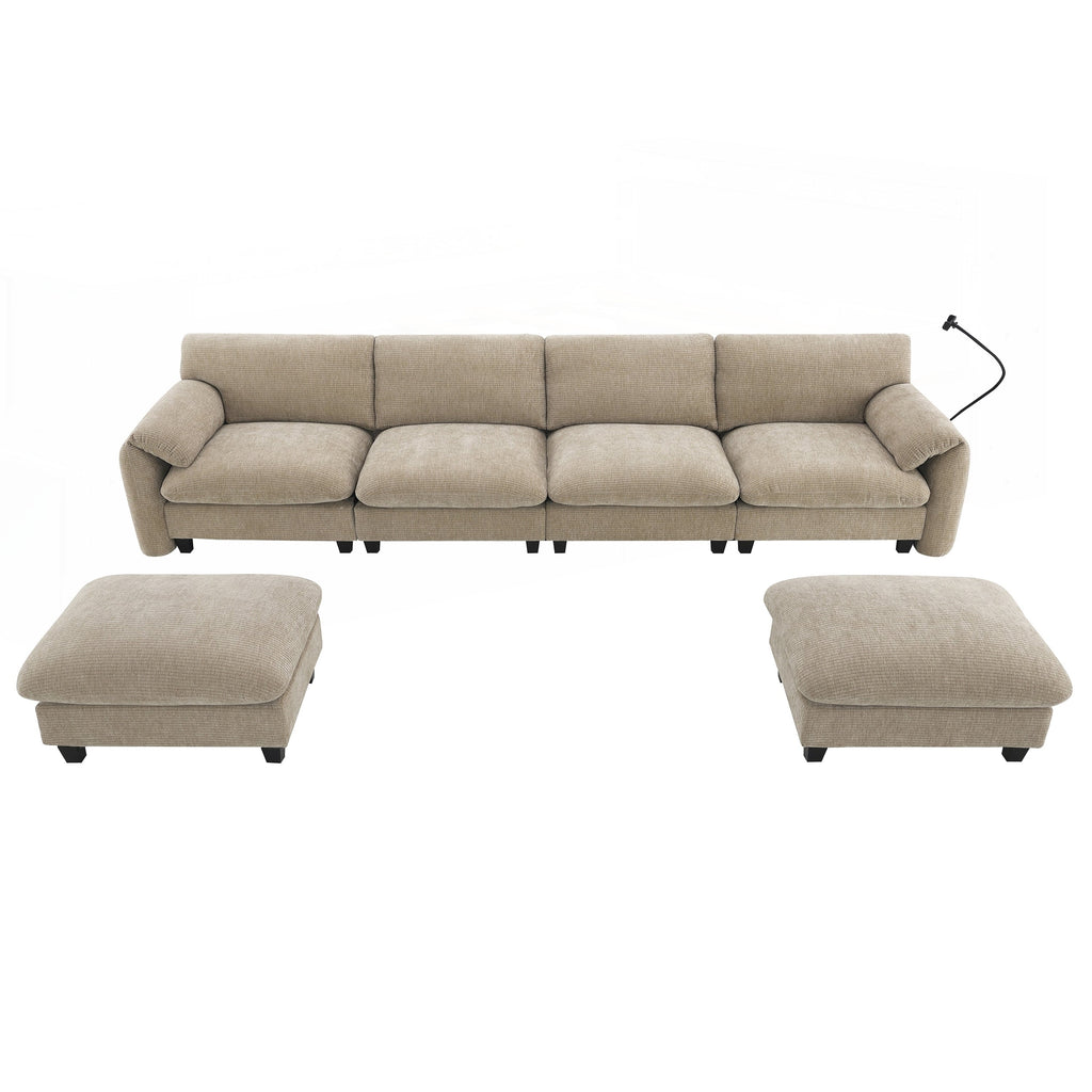140 Inch Modular Sectional Sofa