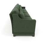 141.7 Chenille 6-Seater Sofa with ergonomic, wooden base,high - resilience sponge for Living Room