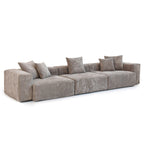 142 Contemporary Corduroy Sectional Sofa Classic Deep Couch