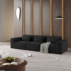 149 Cloud Sectional Couch, Huge Plus 4 Seats Modular Sofa, Modern Comfy Corduroy Couches, Sofas Furniture for Living Room